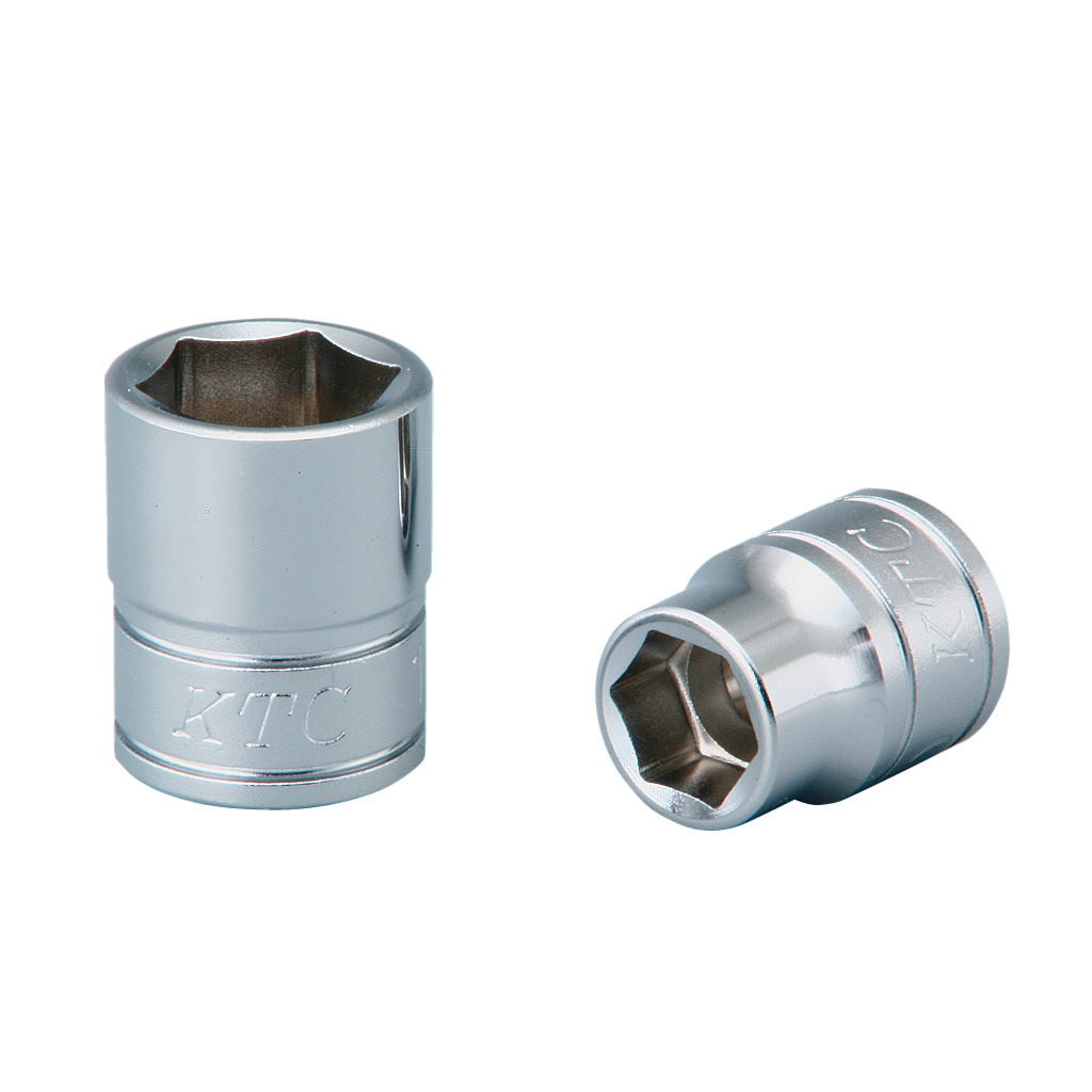 KTC 3/8" dr. Socket 12mm 6pt B3-12 Kunci Shock 12mm 6pt