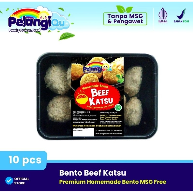 

BENTO PELANGI ANAK FROZEN FOOD NATURAL TANPA MSG DAN PENGAWET (KATSU)