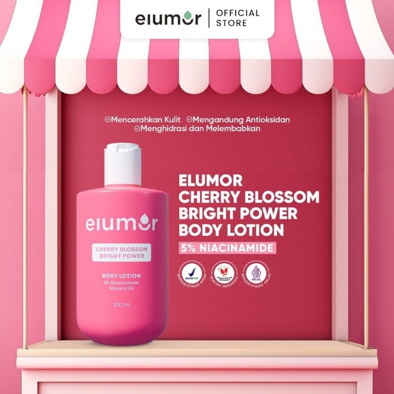 [NEW PRODUCT]  ELUMOR Elumor elumor -  Elumor Cherry Blossom Bright Power Body Lotion - Body Lotion 