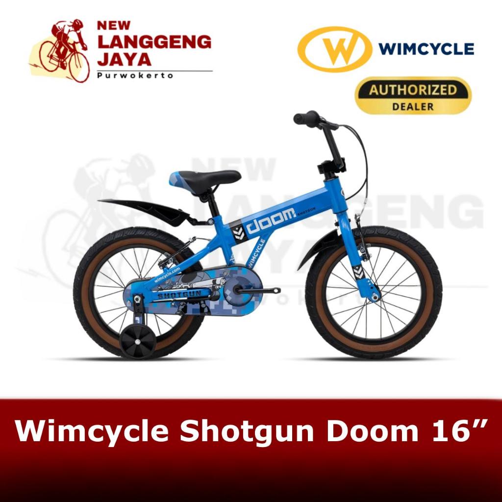 Wimcycle Sepeda BMX Shotgun Doom 16"
