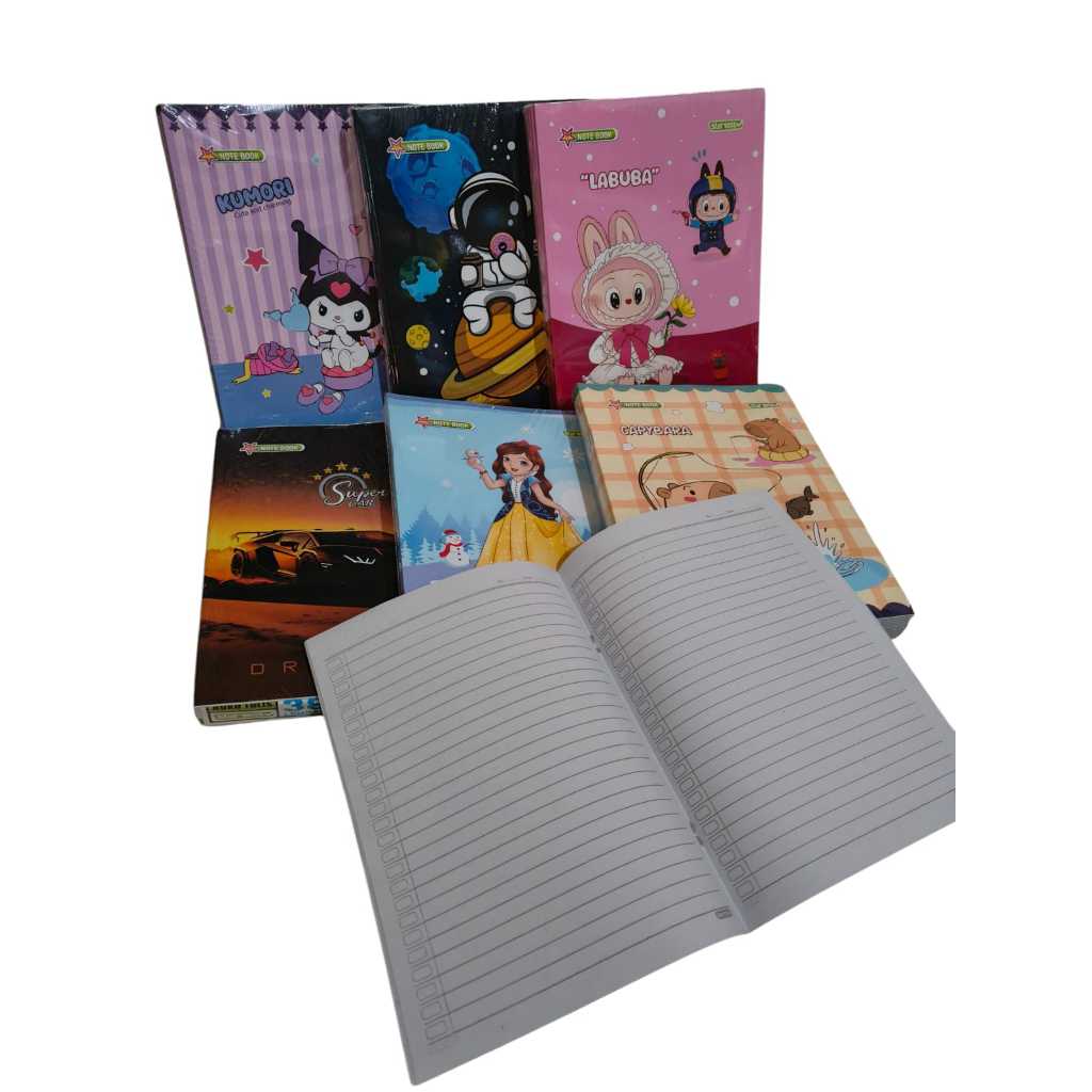 

Buku tulis STARYESS isi 38 lembar isi 10pc buku