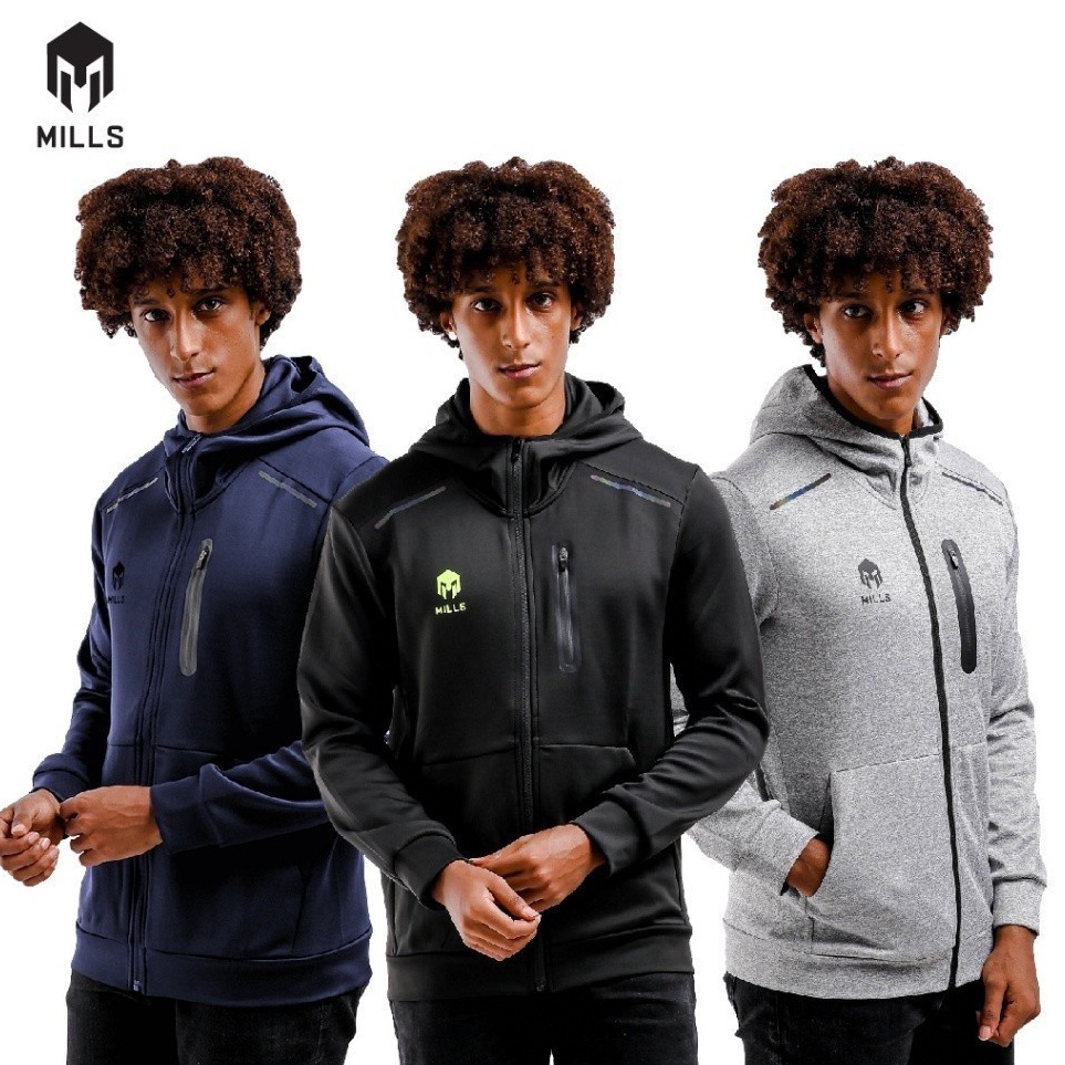 KODE F98B MILLS Jaket Olahraga Thunder Training Jacket 3 879
