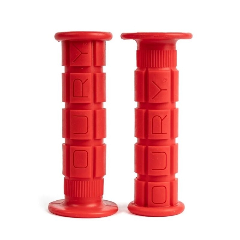 Handgrip Oury Grip klasik Merah original USA for sepeda downhill bmx commuter mtb fixie
