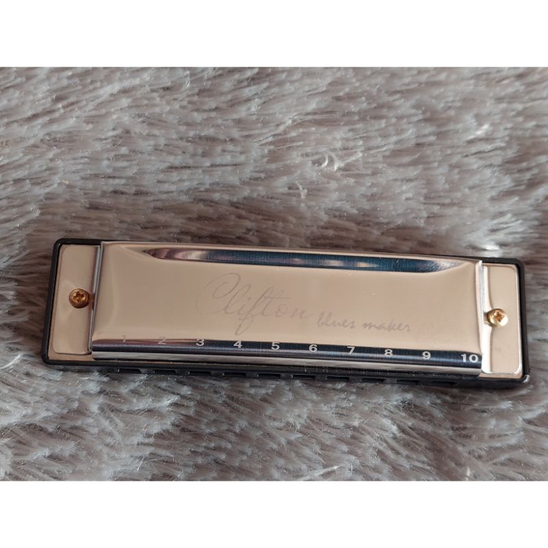 Harmonika 10 Hole Original Clifton Nada C - Harmonika Diatonik 10 Hole