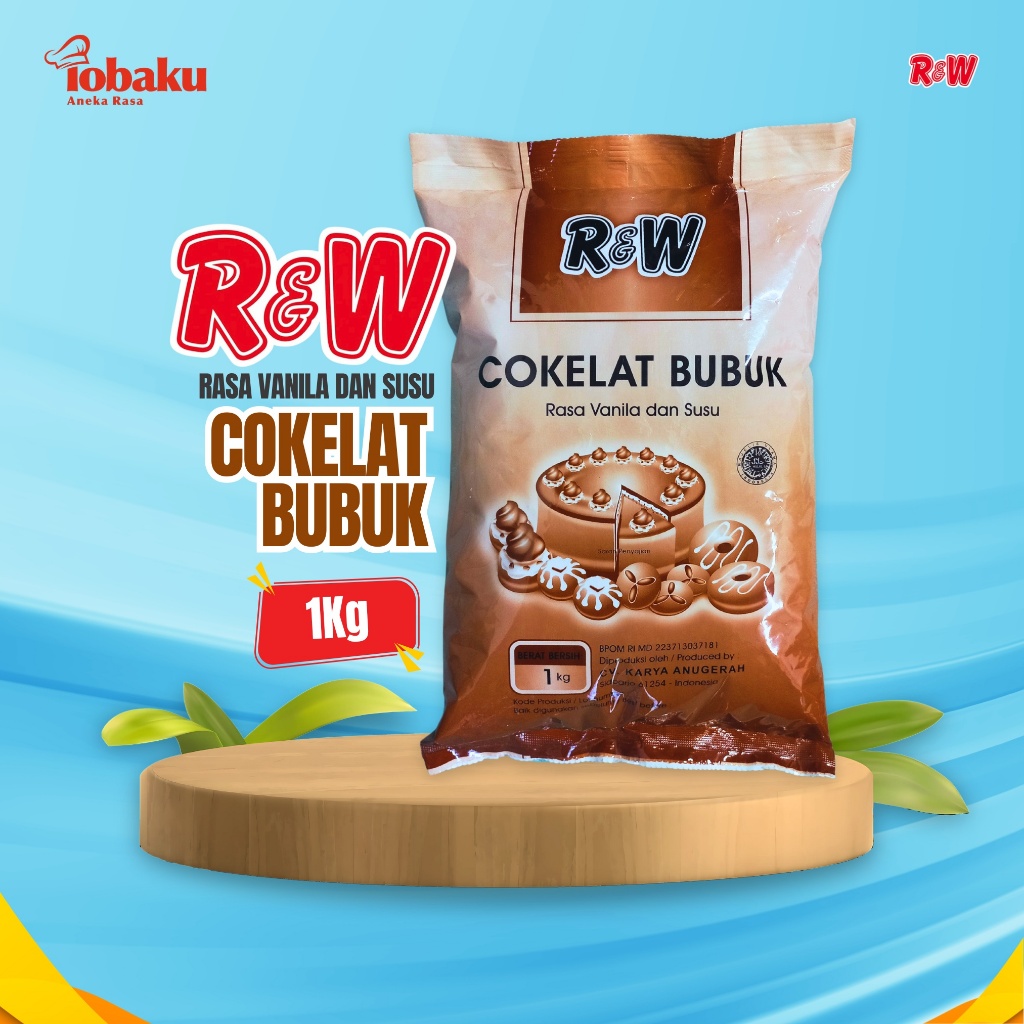 

R&W Cokelat Bubuk Rasa Vanila dan Susu 1Kg