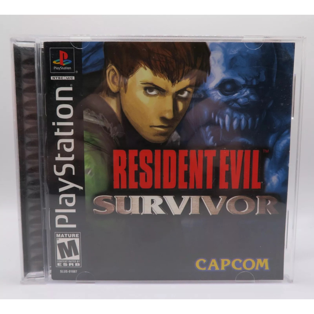 CD Kaset PS1 Original - Resident Evil : Survivor