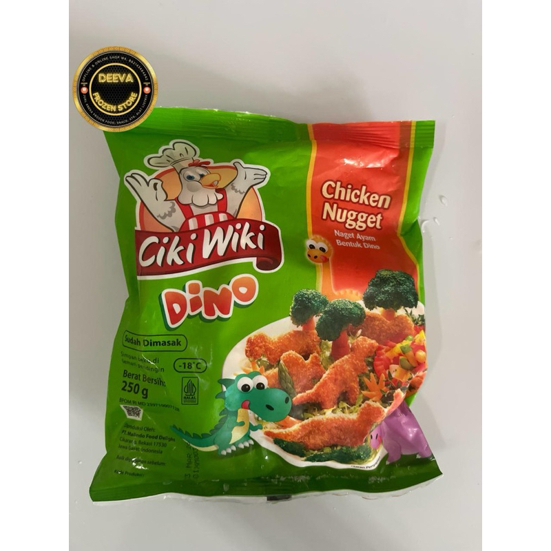 

Ciki wiki dino chicken nugget 250gr