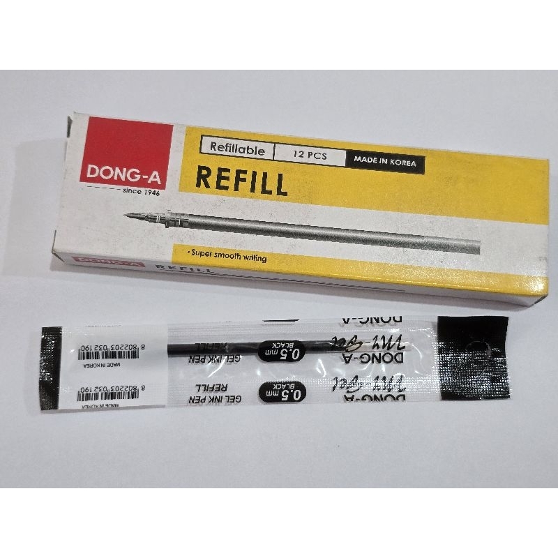 

REFILL PEN MY GEL DONG-A isi 12 PCS ISI PULPEN MY GEL DONG A ISI 1 LUSIN