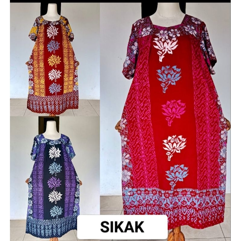 Daster Sikak Batik Solo/ Daster Cetak Merk BL/ Daster Batik Standar