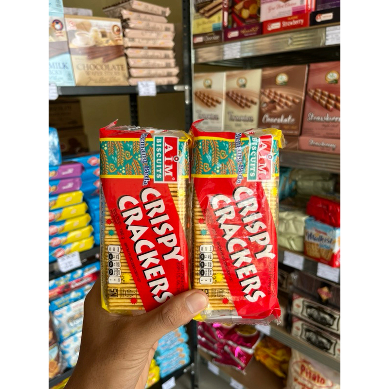 

Aim crispy crackers 150g satuan
