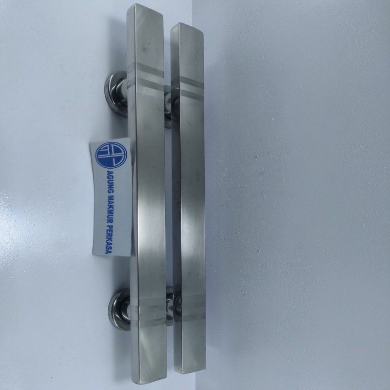 Pull Handle pintu Kupu kupu Stainless steel anti karat pegangan pintu 2 Daun 35 CM