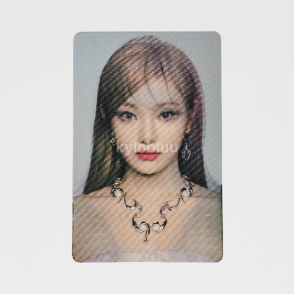 [READY] PHOTOCARD PC OFFICIAL AESPA NINGNING ALBUM SAVAGE SYNK DIVE LENTI