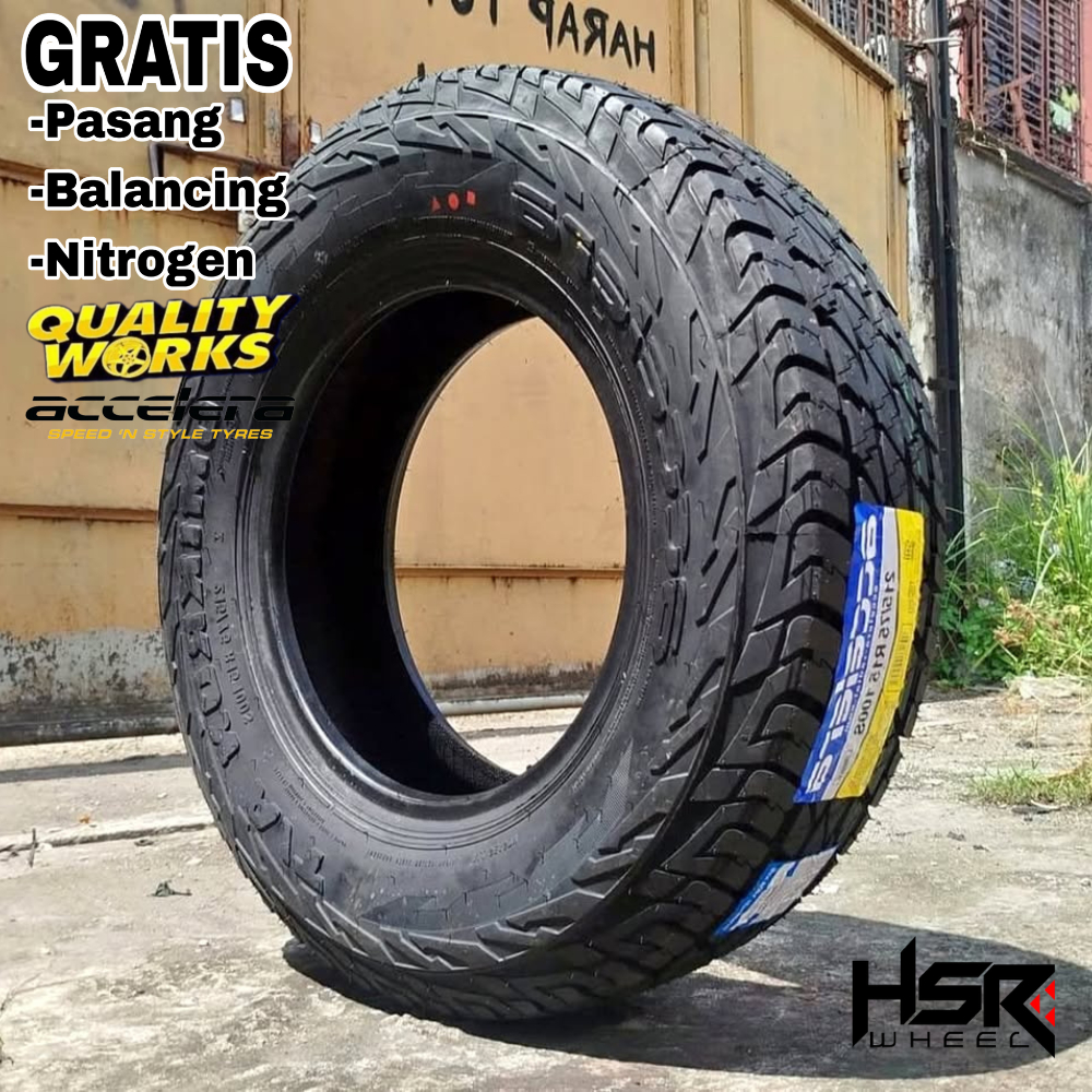 BAN MOBIL 215 75 R15 ACCELERA OMIKRON AT - BAN MOBIL RING 15 UKURAN 215/75 R15 AT