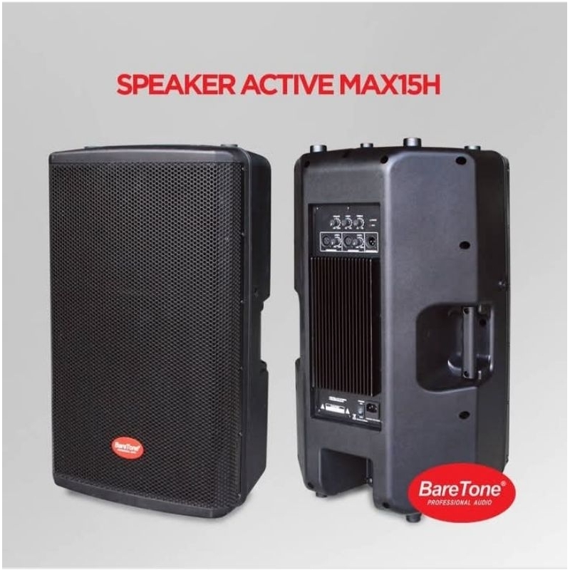 Speaker aktif baretone 15 inch karaoke max15h max 15h