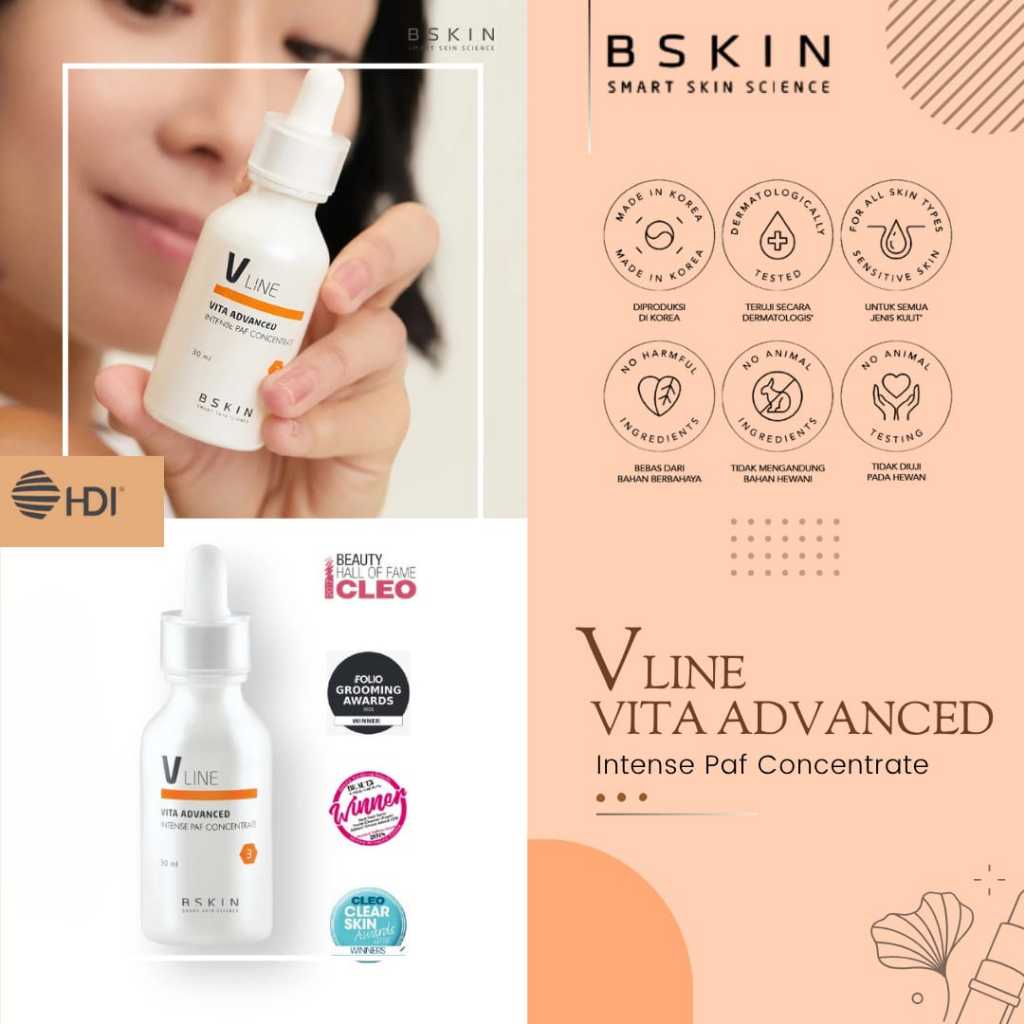 READY HDI VITA ADVANCED Intense PAF Concentrate • BSKIN ( Original HDI Origins™ )