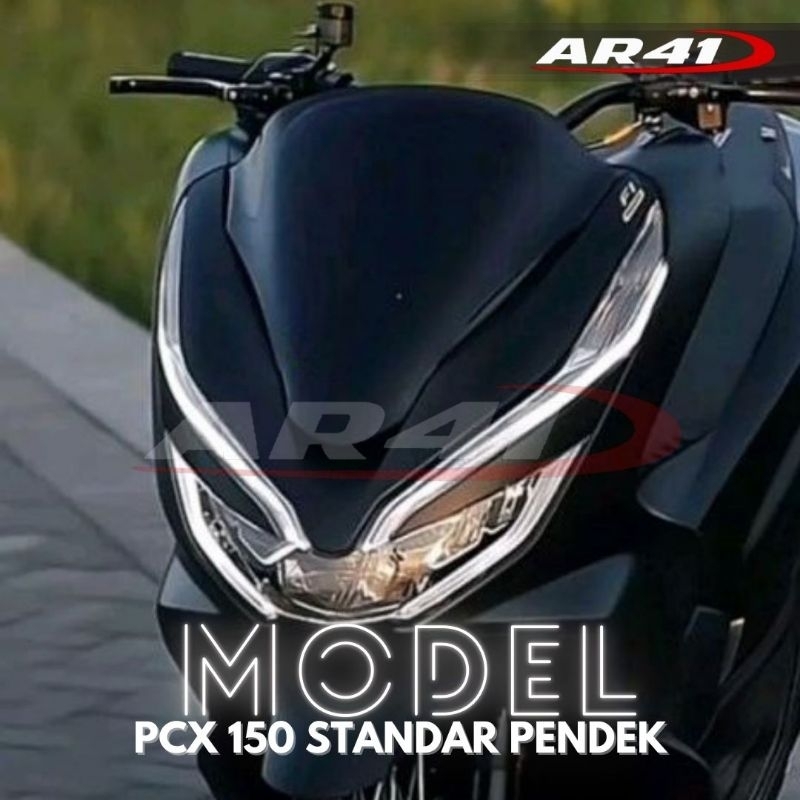 visor pcx 150 ceper - visor pcx 150 lokal - visor pcx 150 pendek bening AR41