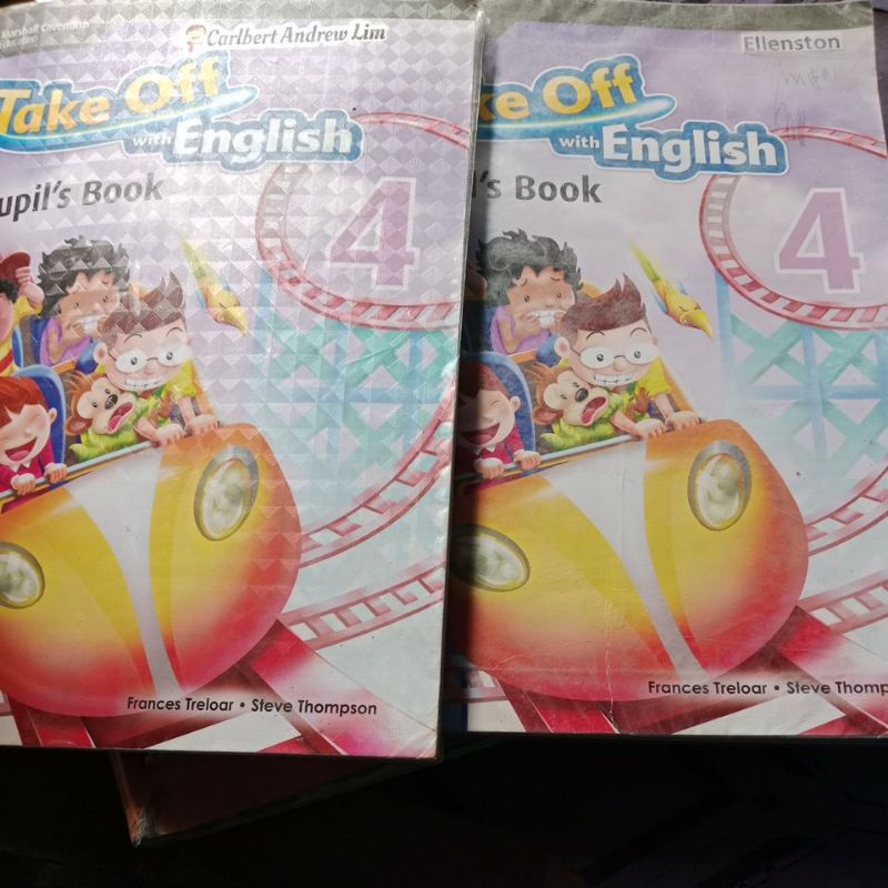 take off with English pupils book dan workbook 4