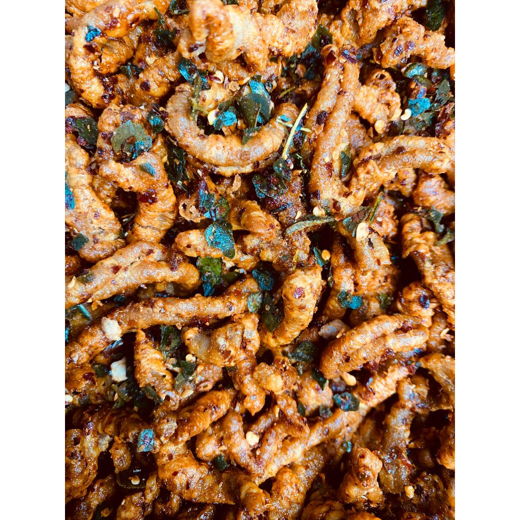 

100gram KERIPIK USUS CRISPY USUS AYAM CEMILAN ENAK BASRENG KERIPIK PISANG LUMER Y&H SNACK IT