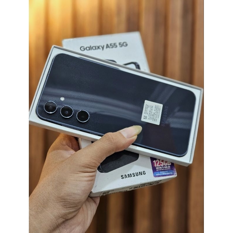 SAMSUNG A55 5G 8/256 // 12/256 SECOND LIKE NEW RESMI SEIN