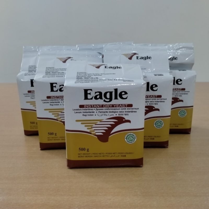 

EAGLE INSTANT DRY YEAST/RAGI WHITE 500GR X 1, RAGI MAKANAN/ROTI DLL