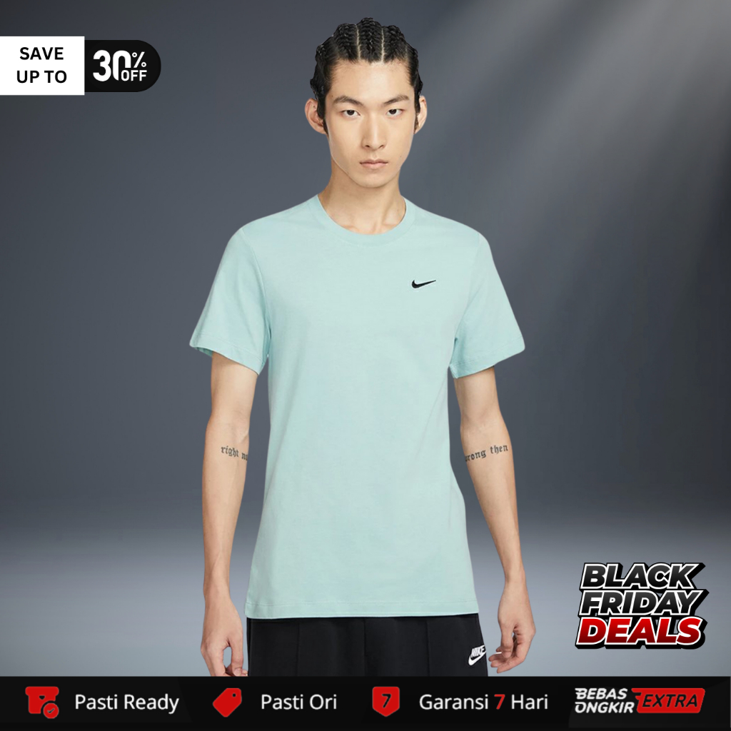 Kaos Nike Original Pria Nike Sportswear Swoosh Tee - Mineral