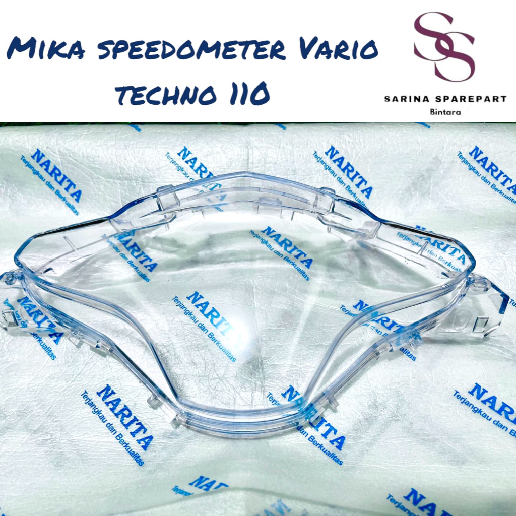 Mika Speedometer Vario Techno 110 karbu mika kaca spido vario techno 110