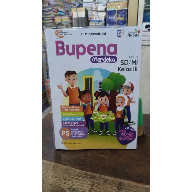BUPENA MERDEKA UNTUK SD / MI KELAS 3 KURIKULUM MERDEKA ERLANGGA