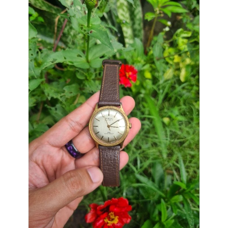 Jam tangan Timex Autometic original doubelpower vintage