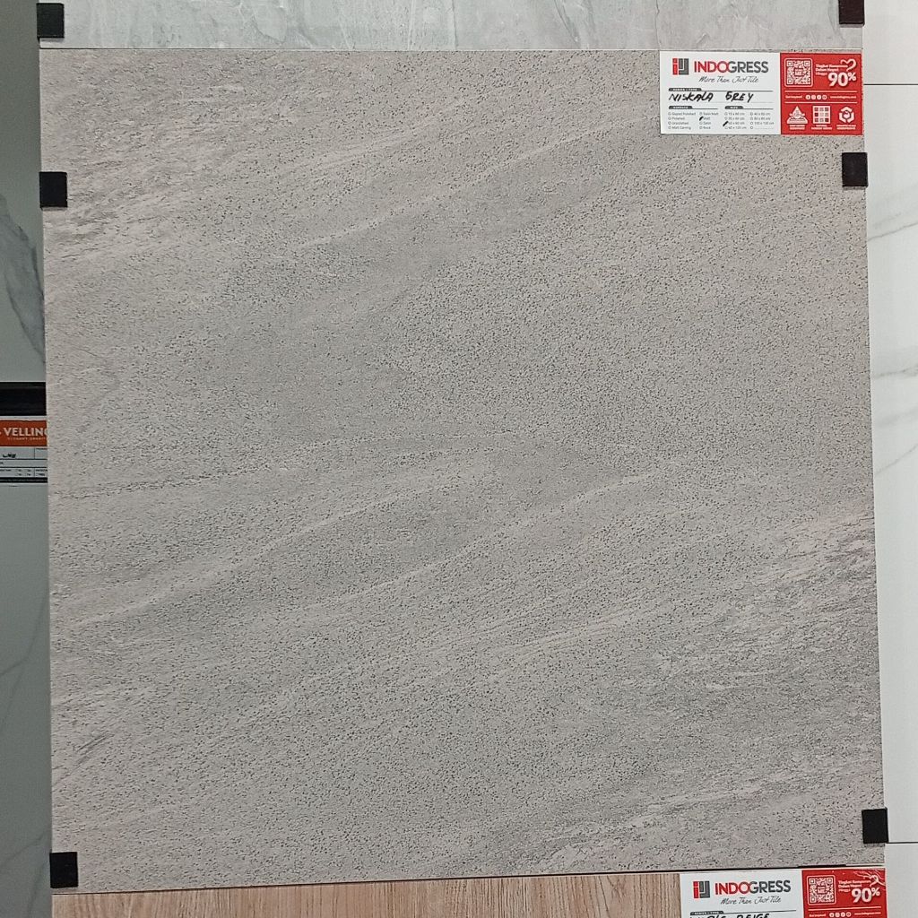 Granit 60X60 Abu-Abu Matt / Granite Tile Indogress Lantai Dinding