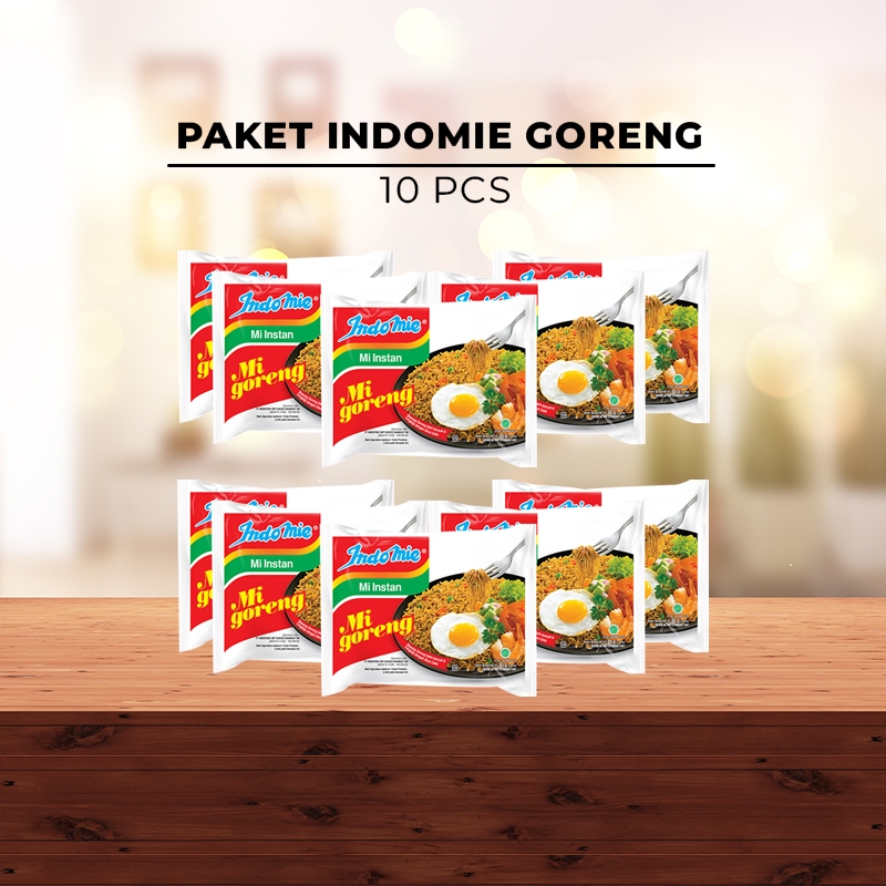 

Indomie Mi Goreng Original 85gr – 10 Pcs