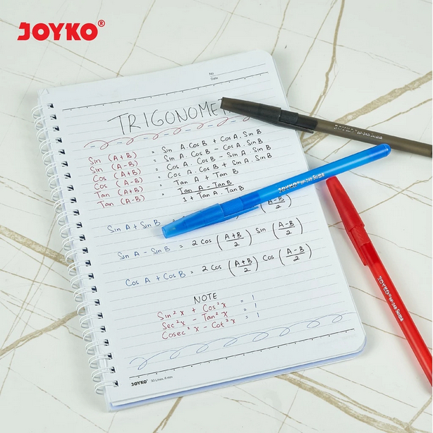 

(1 PACK ISI 12) PULPEN JOYKO SUMA BP-248 / 0,7 MM PULPEN MURAH TINTA HITAM 1 SET BOLPEN TUTUP PENA BALLPOIN MENULIS MENGGAMBAR MINIMALIS ALAT TULIS SEKOLAH KANTOR KULIAH KAMPUS / MITRA ABADI KATALOG JOGJA