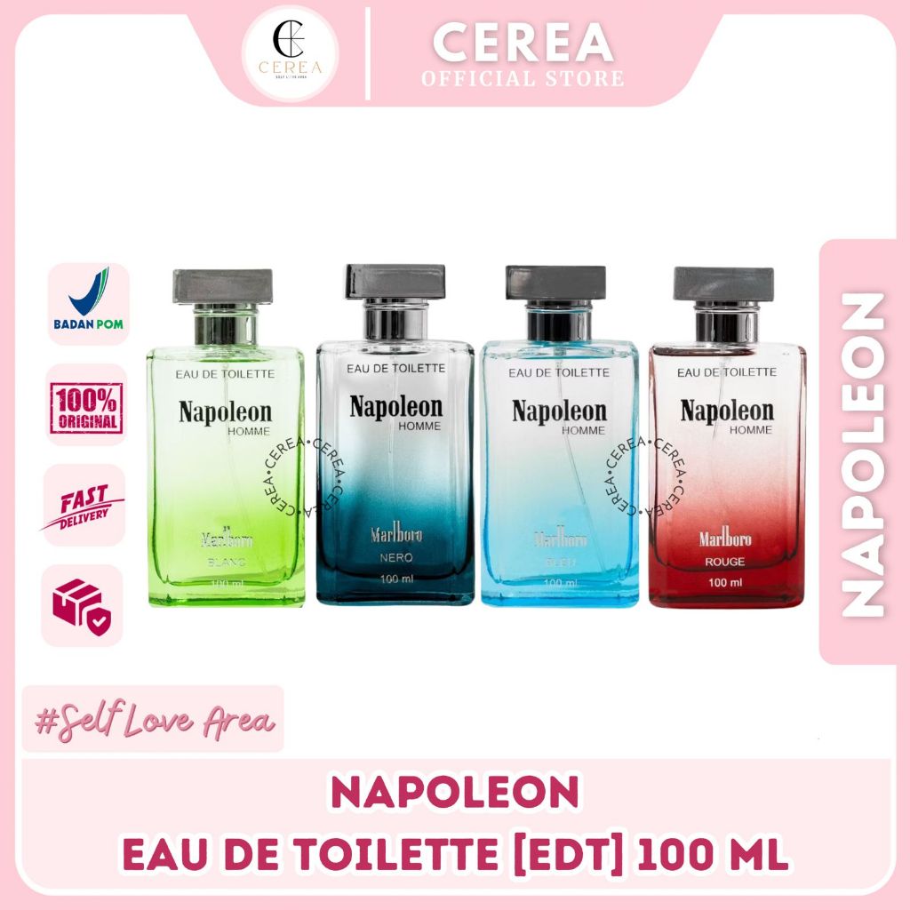 [BPOM] NAPOLEON EAU DE TOILETTE [EDT] 100 ML PARFUM MINYAK WANGI CEWEK COWOK PRIA WANITA TAHAN LAMA