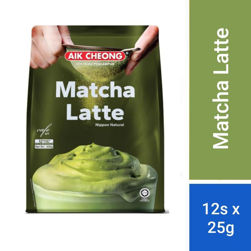 

AIK CHEONG Matcha Green Tea Cafe Art Malaysia (12 sachet)