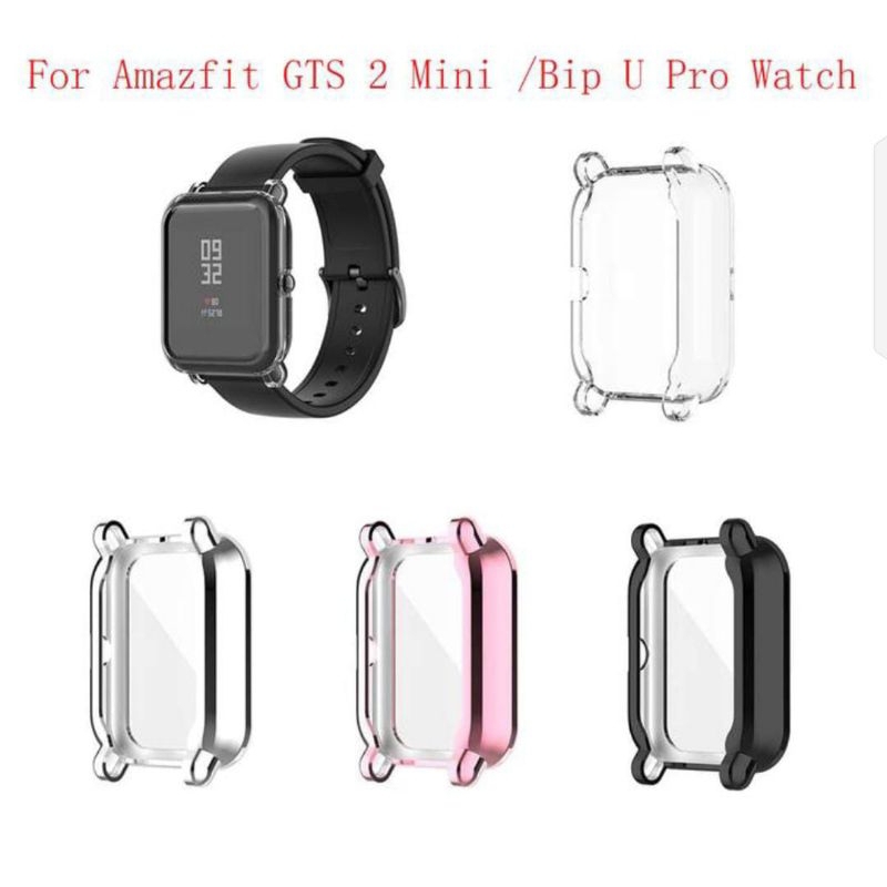 Bumper Case Amazfit GTS 2 Mini Bip U Pro / Bip S / Bip Lite / POP Soft TPU Protective Case - Bening