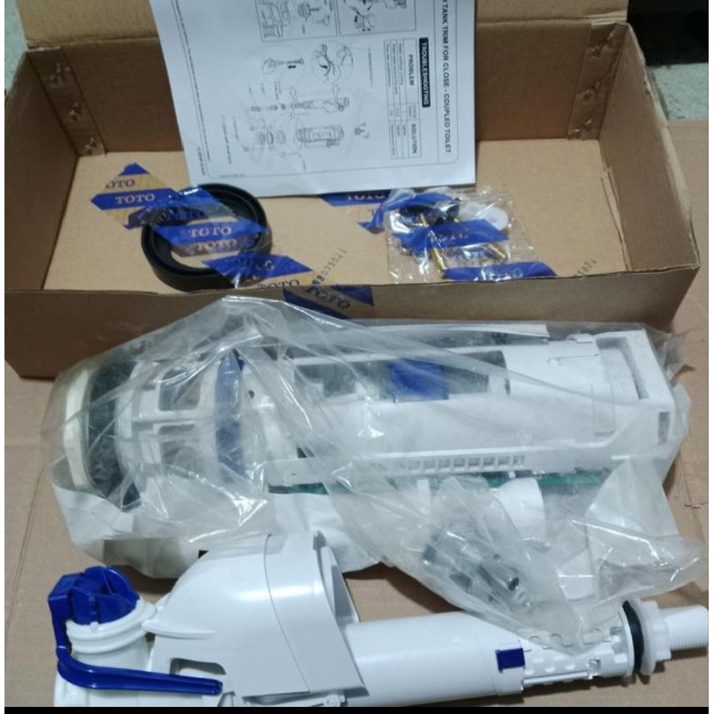 TOTO TX212CWS || SPERPAT CLOSET DUDUK TOTO || BARU ORIGINAL KOMPLIT SETT