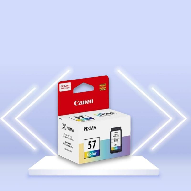 Tinta Cartridge Canon CL 57 Colour / Warna Original E410