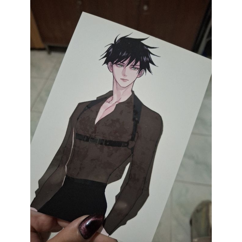 Magic Postcard JJK Megumi