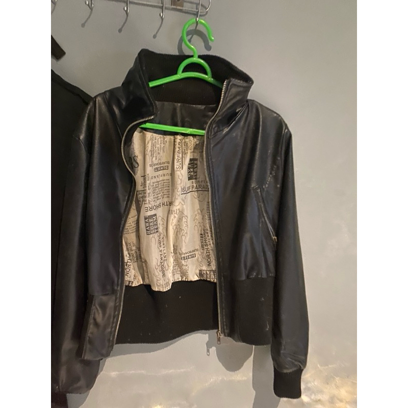 preloved jaket kulit