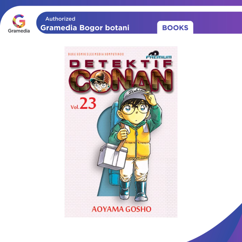 Gramedia Bogor - Komik Detektif Conan Premium 23