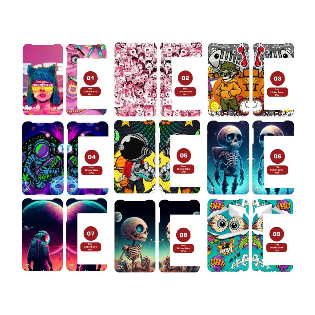 

Sticker Cutting [Kode:M200M] Free WB 2pcs Bahan Premium Dekorasi Dalam Laminasi Doff