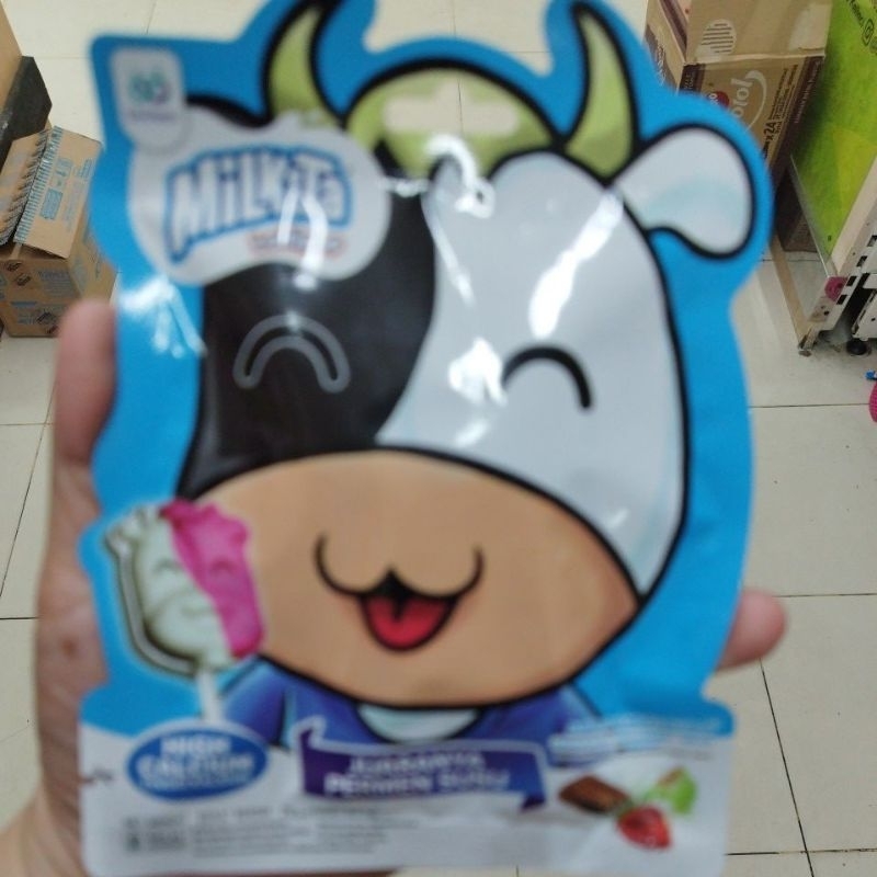 

Permen Lolipop Milkita Rasa Vanilla 1Pack isi 3Pcs