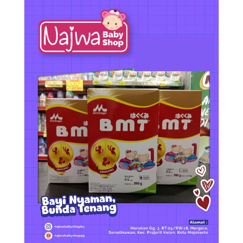 BMT 0-6 Bulan susu formula bayi morinaga