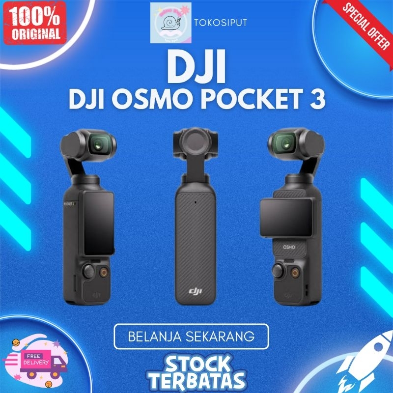 DJI Osmo Pocket 3 - Pocket Camera