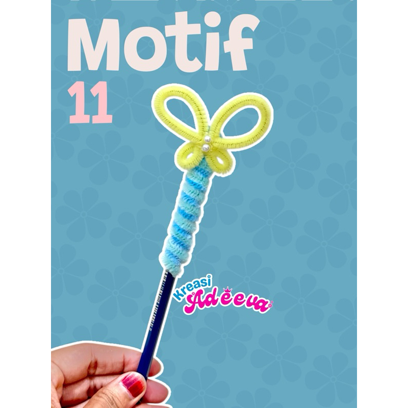 

pensil hias kawat bulu / pena hias kawat bulu / topper kawat bulu / pensil hias pipe cleaner / pulpen hias pipe clenaer / pensil hias kekinian / pulpen hias kekinian