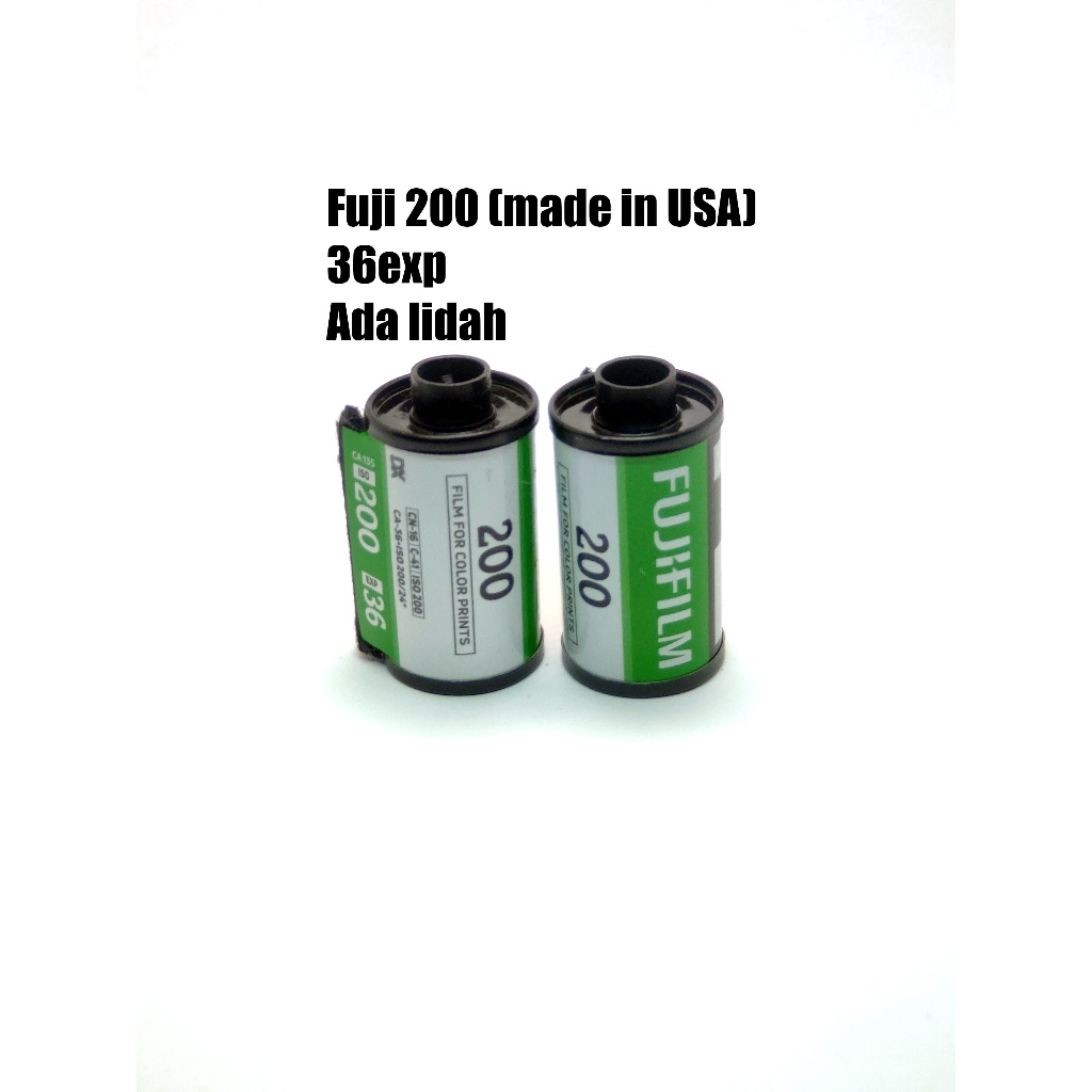 Kanister Canister Bekas Roll Film Analog Fuji Fujifilm Fujicolor