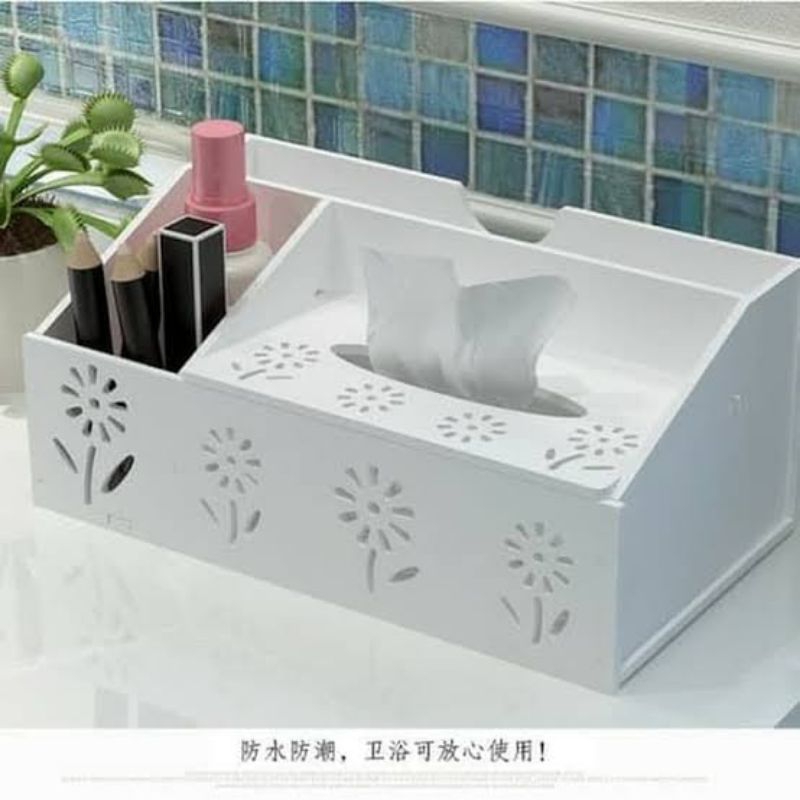 YN210 Tempat tissue cosmetic M715 white