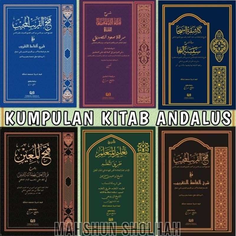 Kumpulan Kitab Kuning Andalus, Syarah Safinah Kasyifatus Saja Kasyifah, Syarh Taklimul Mutaallim, Fa