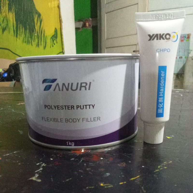 Polyester putty/ dempul tanuri