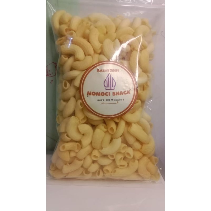 

Amoci macaroni cheese keju chedar sagu Cruncy Snack sehat Snack enak camilan bebas pengawet Free Buble+Dos