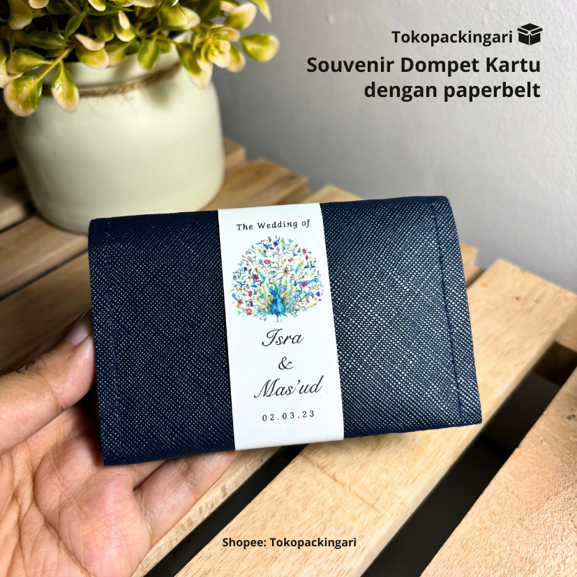 Souvenir Dompet Kartu Paper Belt  | Souvenir Dompet Koin | Souvenir Dompet Kartu Murah